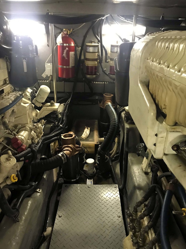 Sea Ray-480 Motor Yacht 2002-Fofo Fort Pierce-Florida-United States-Engine Room-1369056