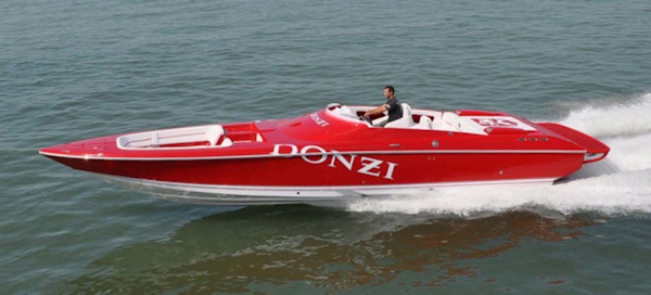 Donzi-ZRO Open 2011 -Medford-Massachusetts-United States-Profile Stock Photo-1388041