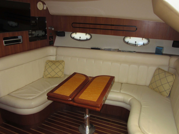 Tiara Yachts-3800 Open 2007-Fast Forward Gulfport-Florida-United States-Salon Table Closed-1392996