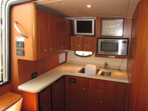 Tiara Yachts-3800 Open 2007-Fast Forward Gulfport-Florida-United States-Galley Port-1392998