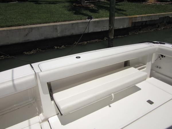 Tiara Yachts-3800 Open 2007-Fast Forward Gulfport-Florida-United States-Flip Down Transom Seat-1393018