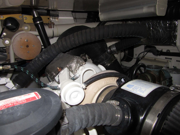 Tiara Yachts-3800 Open 2007-Fast Forward Gulfport-Florida-United States-Engine Room Aft Starboard-1393022