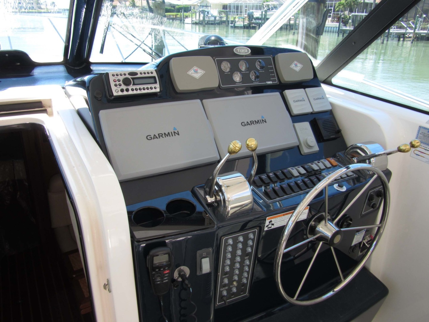Tiara Yachts-3800 Open 2007-Fast Forward Gulfport-Florida-United States-Helm Covered-1393007 | Thumbnail