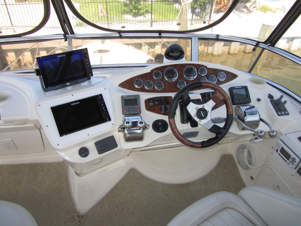 Meridian-391 Sedan 2006 -Treasure Island-Florida-United States-Flybridge Helm-1396636
