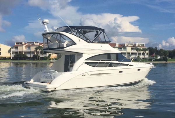 Meridian-391 Sedan 2006 -Treasure Island-Florida-United States-Starboard Profile  Underway-1396348