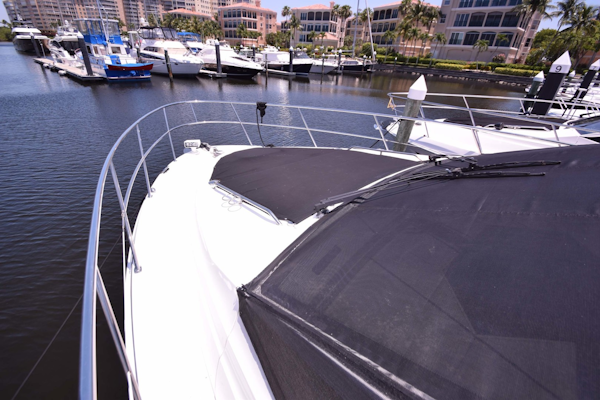 Sea Ray-460 Sundancer 2017-Susanne Marie 4 Fort Myers-Florida-United States-Bow With Windshield Covers And Bunny Pads And Covers-1403757