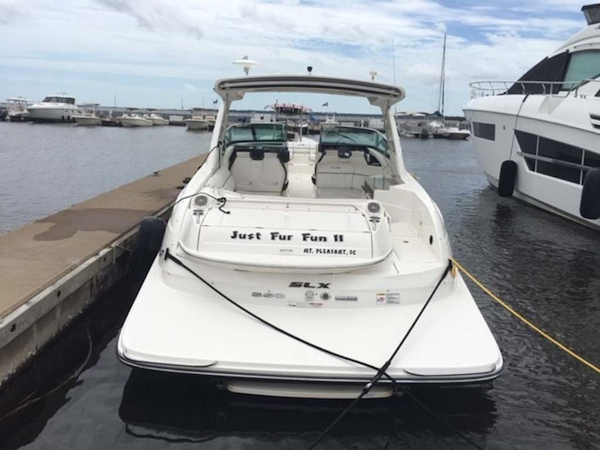 Sea Ray-350 SLX 2015 -Mount Pleasant-South Carolina-United States-Stern, Integrated Swim Platform-1414764
