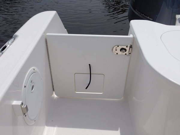 Everglades-325 CC 2012-Island Time Stuart-Florida-United States-Transom Door-1414796