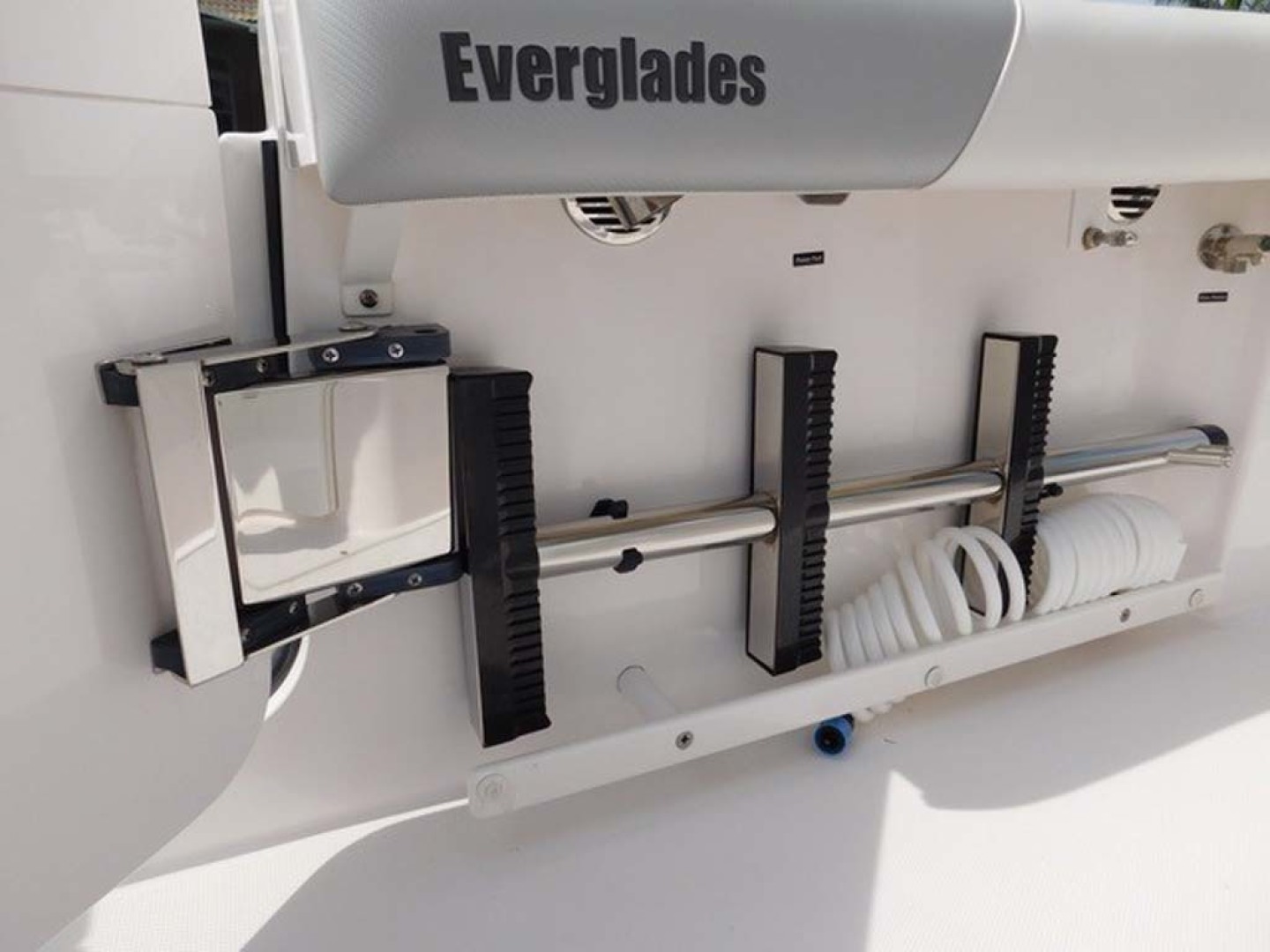 Everglades-325 CC 2012-Island Time Stuart-Florida-United States-Port Dive Door Ladder-1414792 | Thumbnail