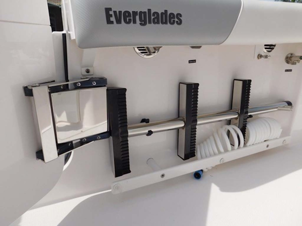 Everglades-325 CC 2012-Island Time Stuart-Florida-United States-Port Dive Door Ladder-1414792