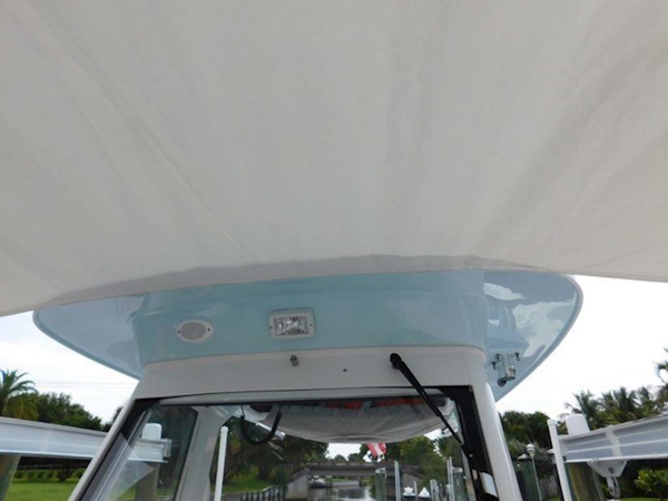 Everglades-325 CC 2012-Island Time Stuart-Florida-United States-Slide In Sunshade-1414757
