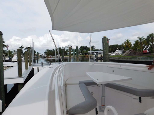Everglades-325 CC 2012-Island Time Stuart-Florida-United States-Forward Sunshade Up-1414750