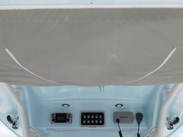 Everglades-325 CC 2012-Island Time Stuart-Florida-United States-Over Head Console-1414784