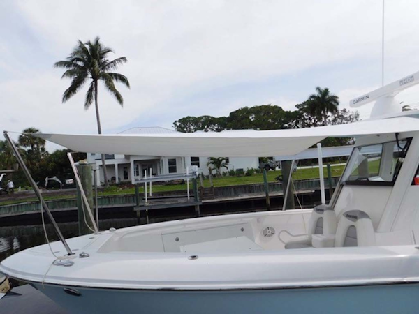 Everglades-325 CC 2012-Island Time Stuart-Florida-United States-Sunshade Up-1414746