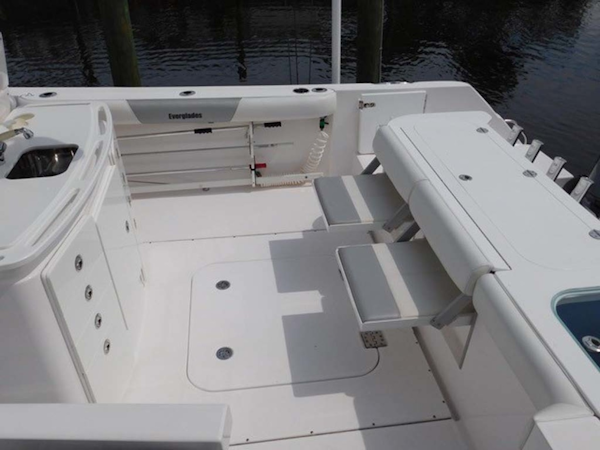 Everglades-325 CC 2012-Island Time Stuart-Florida-United States-Aft Seats Down-1414794