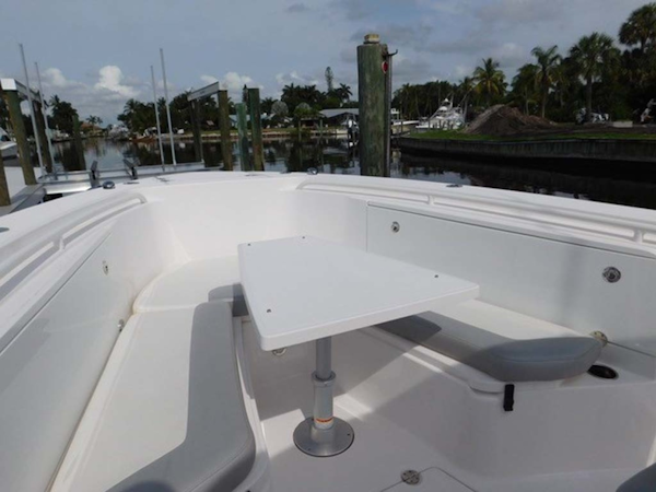 Everglades-325 CC 2012-Island Time Stuart-Florida-United States-Electric Table Up-1414752