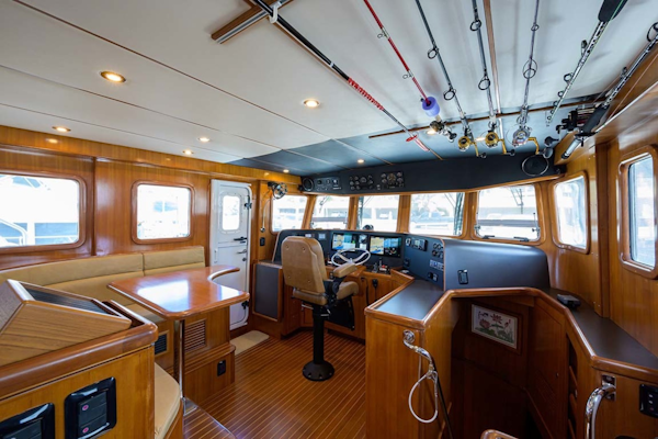 Nordhavn-47 2005-Fusion North Palm Beach-Florida-United States-Pilothouse with Rod Storage on the Ceiling-1424004
