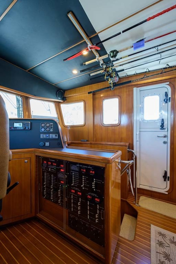 Nordhavn-47 2005-Fusion North Palm Beach-Florida-United States-Electrical Panel and Rod Storage Above-1424000