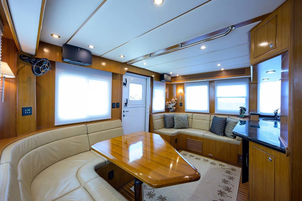 Nordhavn-47 2005-Fusion North Palm Beach-Florida-United States-Dinette View Aft-1423985