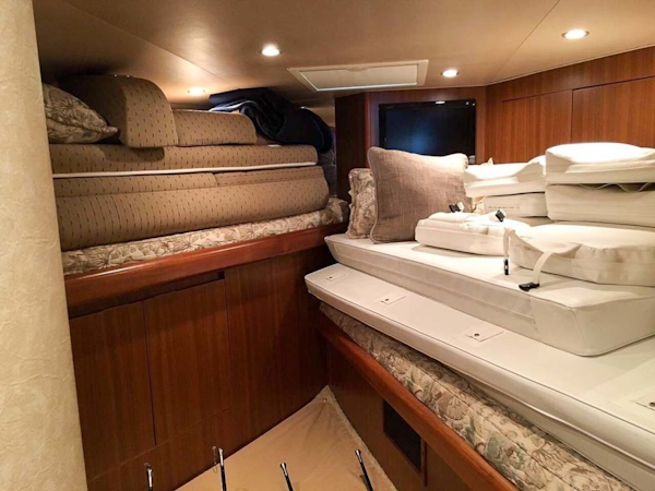 Viking-60 Convertible 2009-Miss Behavin Stuart-Florida-United States-7 Guest Stateroom-1416131