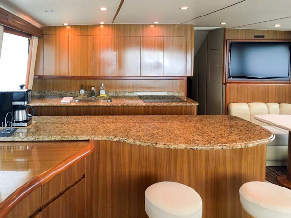 Viking-60 Convertible 2009-Miss Behavin Stuart-Florida-United States-4 Galley Counter Seating-1416128