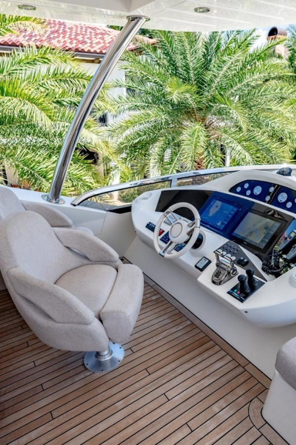 Sunseeker-Motor Yacht 2014-Full Circle Fort Lauderdale-Florida-United States-36 Upper Helm-1430551