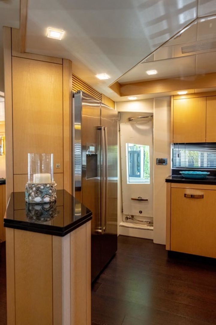 Sunseeker-Motor Yacht 2014-Full Circle Fort Lauderdale-Florida-United States-12 Galley Entryway-1430529 | Thumbnail