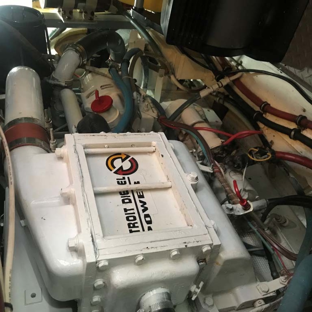 Hatteras-Motor Yacht 1986-Seaview Miami-Florida-United States-Engine Room-1432725 | Thumbnail