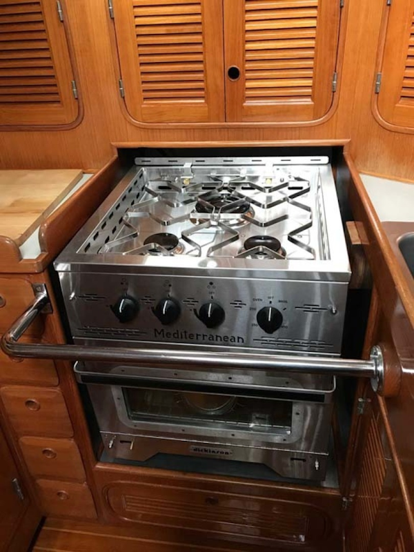 Ta Shing-Norseman 447CC 1986-Resolute Cape Canaveral-Florida-United States-Galley Stove-1432741