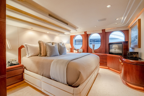 Feadship-Tri-Deck 1992-NEVER ENOUGH Nassau-Bahamas-Owner Stateroom-1434171