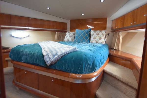 Sunseeker-Predator 2003-Low Profile PALM BEACH-Florida-United States-V Berth VIP To Bed From Head-1576355