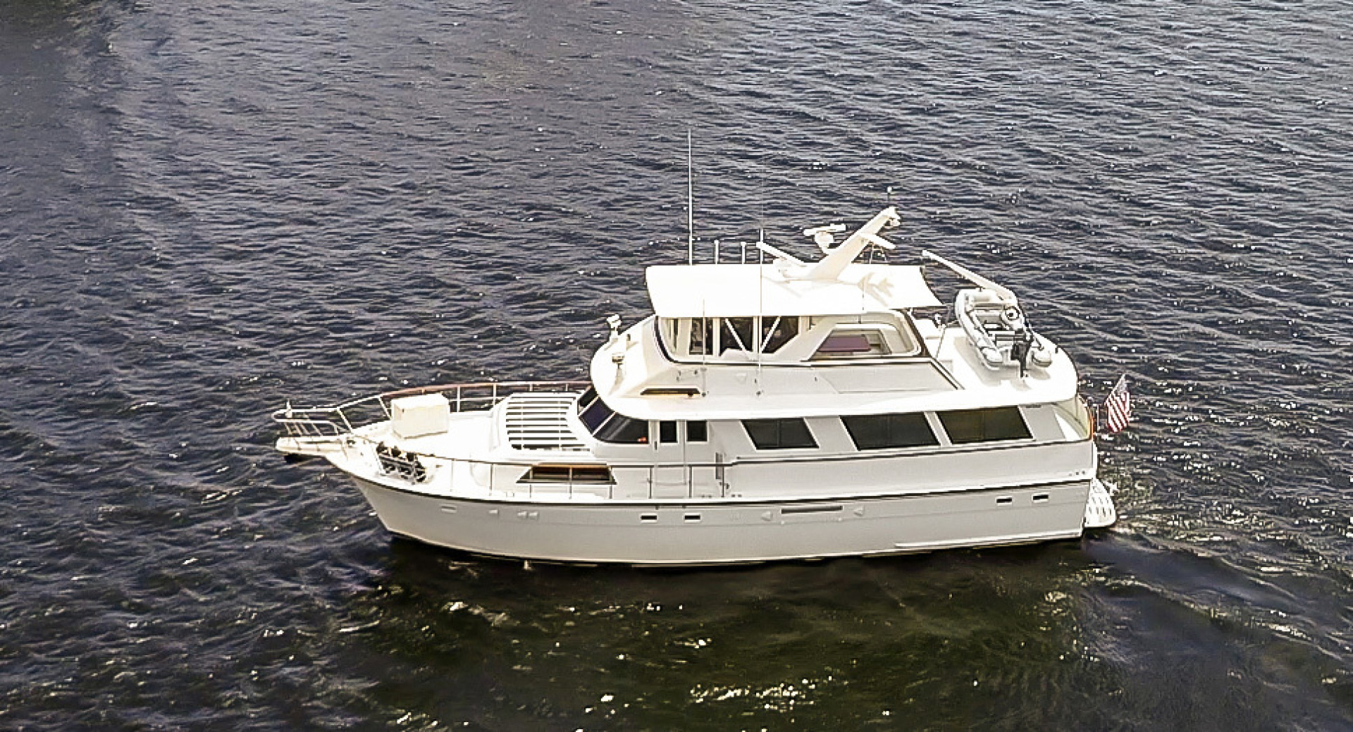 Hatteras-Motor Yacht 1985-Ruffian North Palm Beach-Florida-United States-Ruffian Aerials Pt-1470907 | Thumbnail