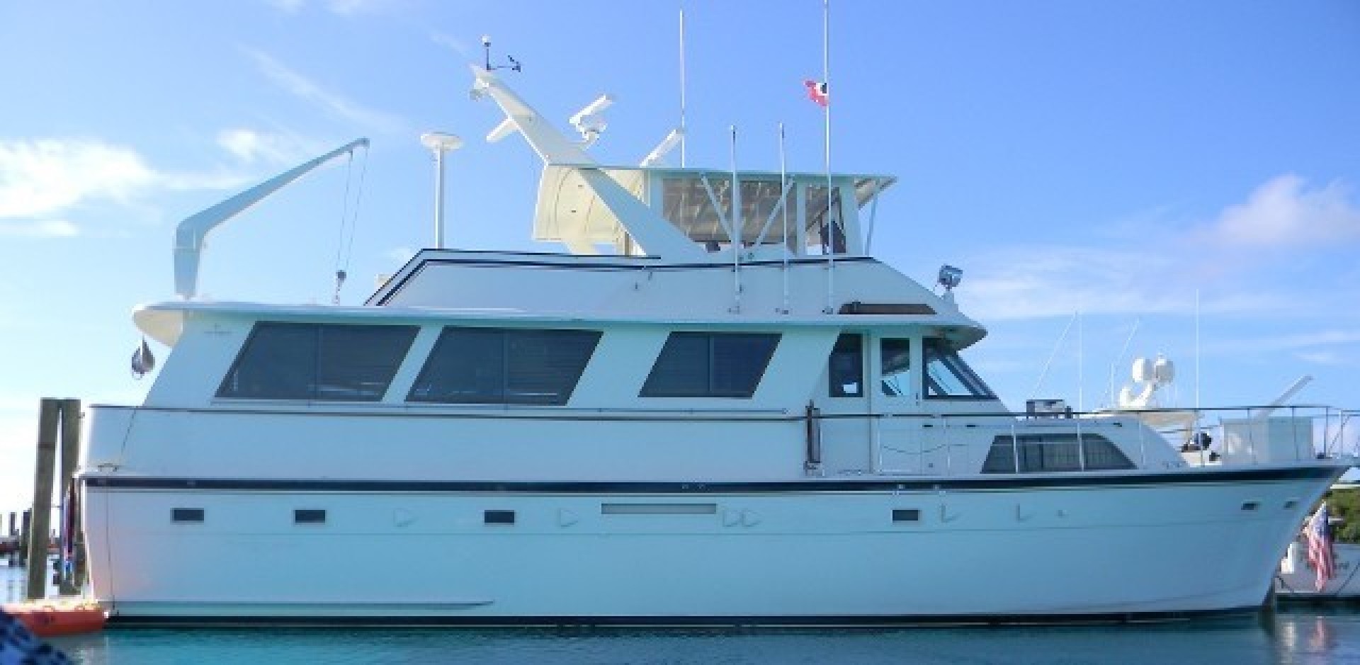 Hatteras-Motor Yacht 1985-Ruffian North Palm Beach-Florida-United States-Starboard View-1463899 | Thumbnail