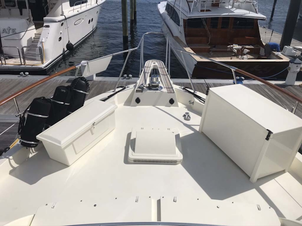 Hatteras-Motor Yacht 1985-Ruffian North Palm Beach-Florida-United States-Bow-1463651