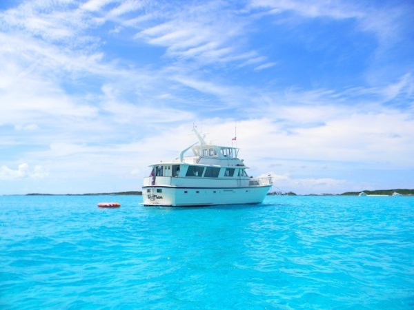 Hatteras-Motor Yacht 1985-Ruffian North Palm Beach-Florida-United States-Starboard Aft Quarter-1463901
