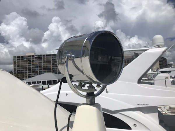 Hatteras-Motor Yacht 1985-Ruffian North Palm Beach-Florida-United States-Remote Spotlight-1463652