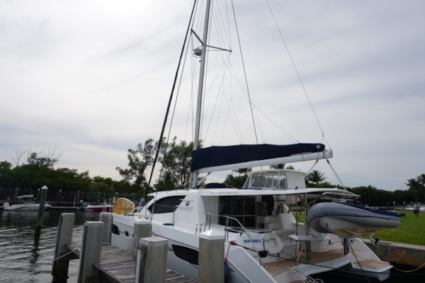 Leopard-44 2016-Grateful Fort Lauderdale-Florida-United States-Port Stern View, Mast, Rigging-1471257
