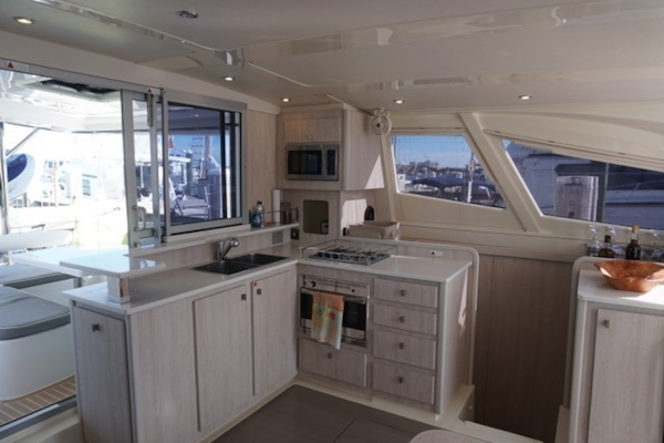 Leopard-44 2016-Grateful Fort Lauderdale-Florida-United States-Aft Galley With Pass Through Window-1471263