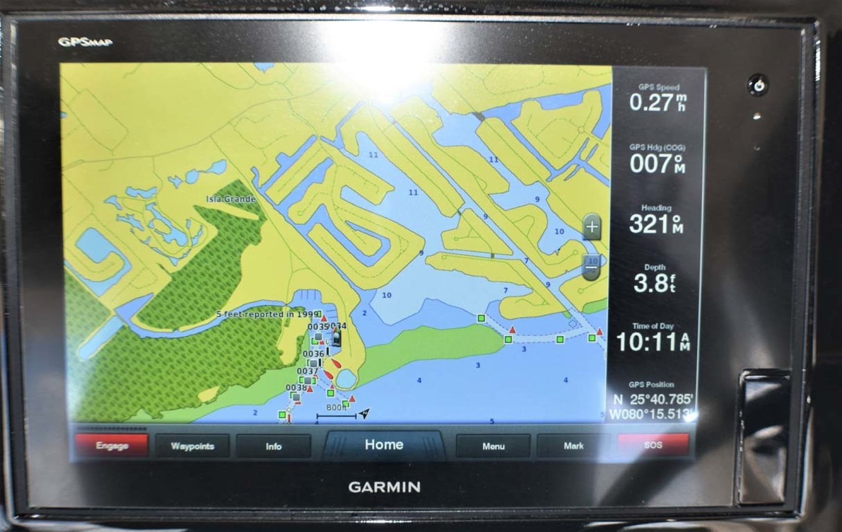 Pursuit-325 Offshore 2020-Coo Coo Miami-Florida-United States-Garmin XSV (L)-1475292 | Thumbnail