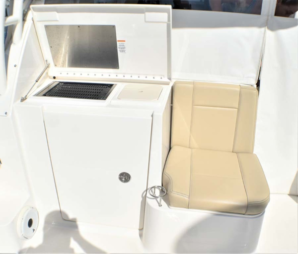 Pursuit-325 Offshore 2020-Coo Coo Miami-Florida-United States-BBQ and Cooler Seat-1475298