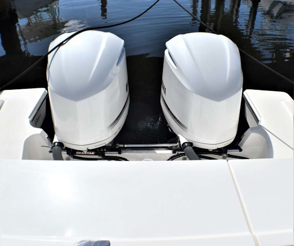 Pursuit-325 Offshore 2020-Coo Coo Miami-Florida-United States-Front of Engine Cowls-1475308