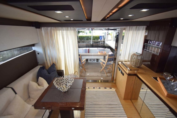 Sessa-C54 Express 2011 -Lighthouse Point-Florida-United States-Salon to Aft-1477120