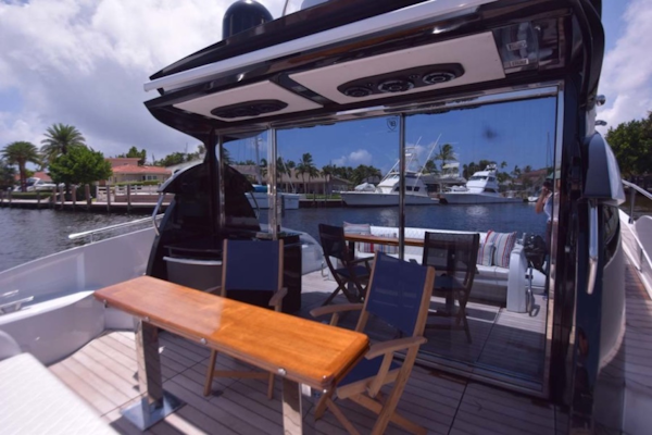 Sessa-C54 Express 2011 -Lighthouse Point-Florida-United States-Aft Deck Seating, Table-1477122