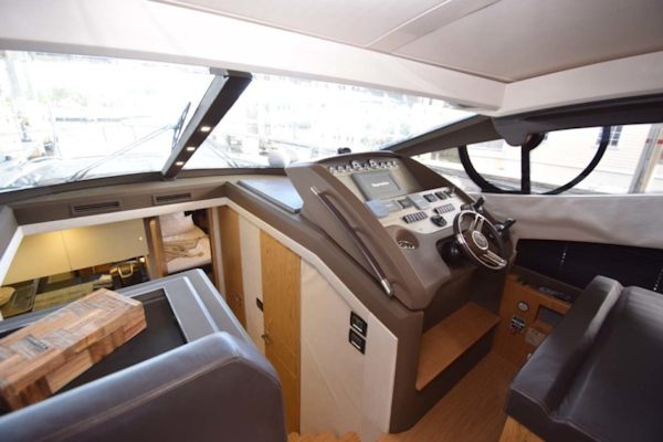 Sessa-C54 Express 2011 -Lighthouse Point-Florida-United States-Helm Area-1477114