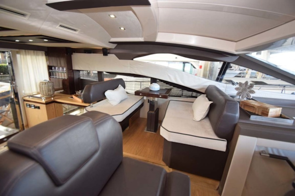 Sessa-C54 Express 2011 -Lighthouse Point-Florida-United States-Portside Dining Area-1477117