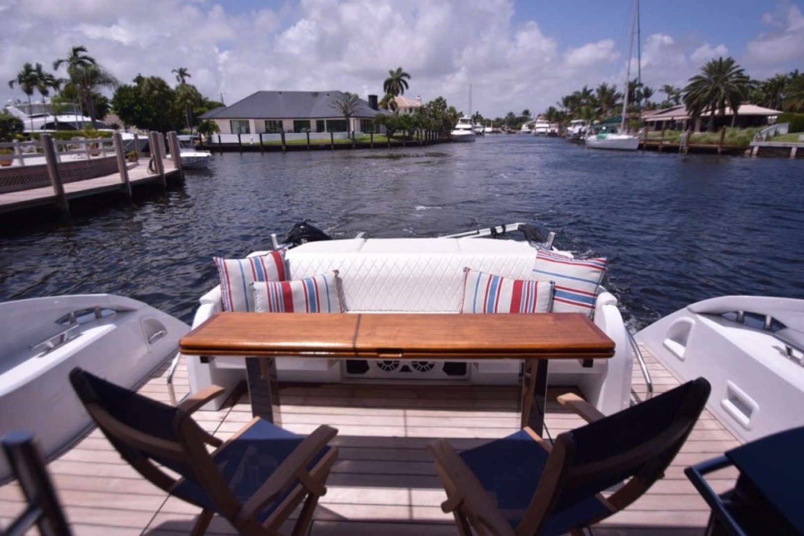 Sessa-C54 Express 2011 -Lighthouse Point-Florida-United States-Aft Deck Viewed to Stern-1477126 | Thumbnail