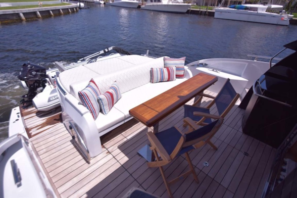 Sessa-C54 Express 2011 -Lighthouse Point-Florida-United States-Aft Deck Area-1477125
