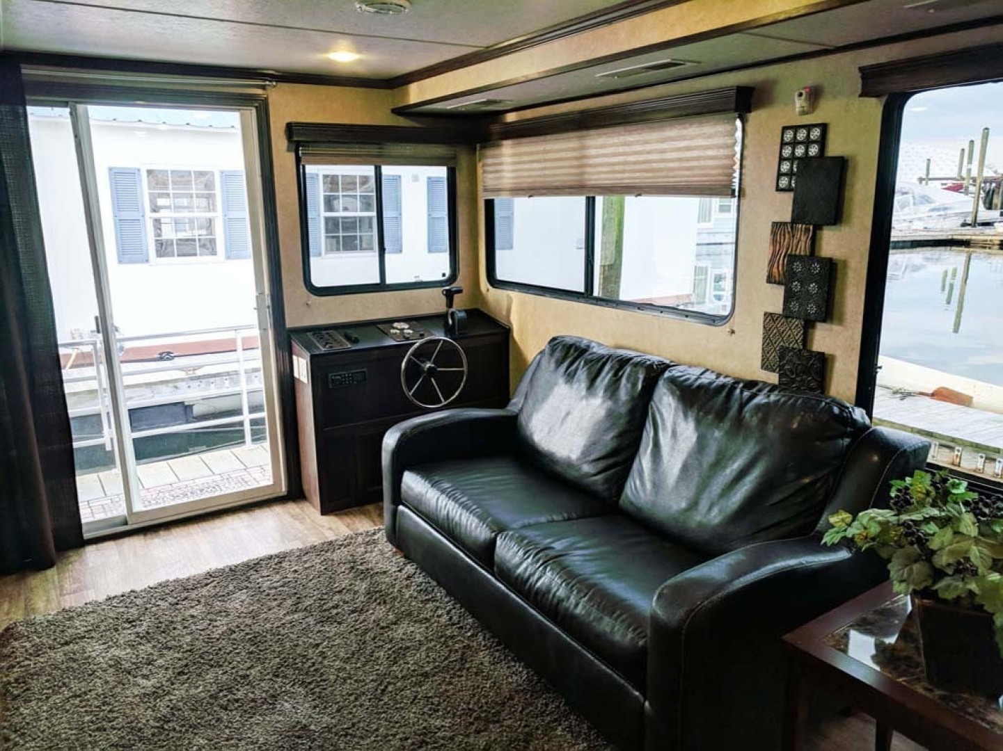 Destination-Yachts Houseboat 2014-Bella Raine Boston-Massachusetts-United States-Helm and Salon View-1478542 | Thumbnail