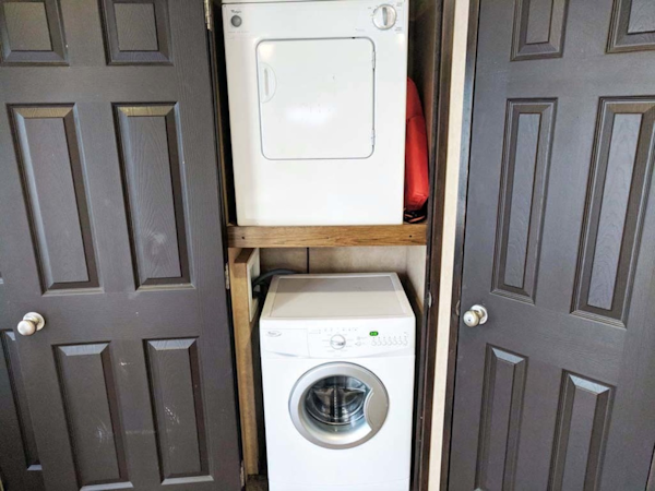 Destination-Yachts Houseboat 2014-Bella Raine Boston-Massachusetts-United States-Washer and Dryer In Master-1478546