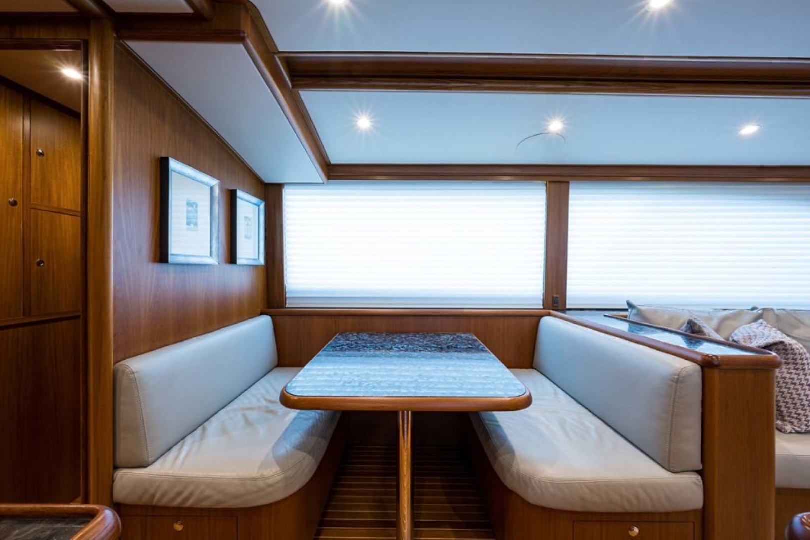 Rybovich-73 Convertible 2018-No Agenda North Palm Beach-Florida-United States-Facing Leather Bench Seats with Storage Below-1486332 | Thumbnail